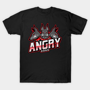 Three Angry dogs T-Shirt